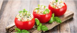 Tomate Recheado Low Carb 300x130 - Dieta Low Carb: 15 Receitas para Café, Almoço e Jantar