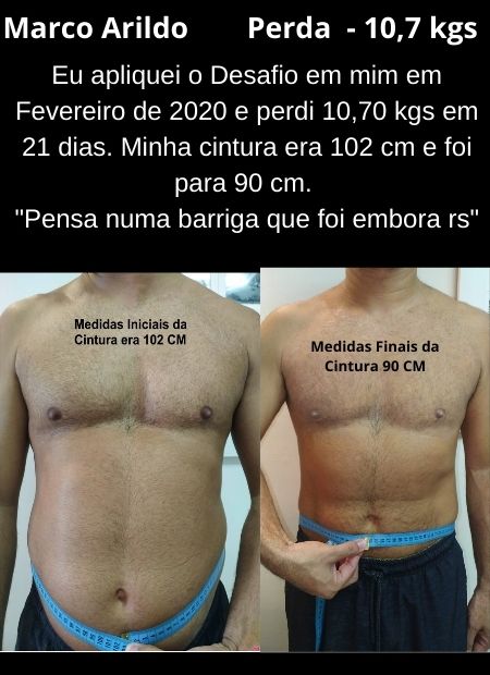 Depoimento Marco foto 1 - Inscrição No Desafio de 21 Dias