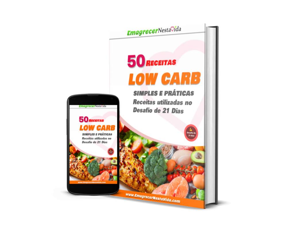 Capa Ebook 50 Receitas Low Carb Celular e Livro 1024x833 - Grátis - Ebook 50 Receitas Low Carb