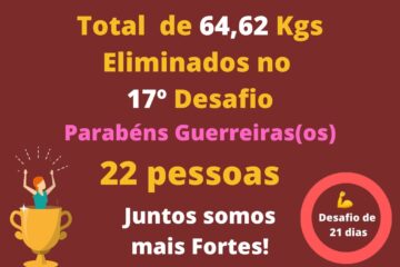 17º Desafio de 21 Dias