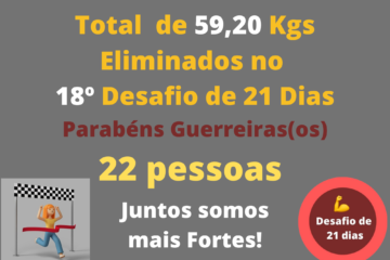 18 Desafio de 21 Dias